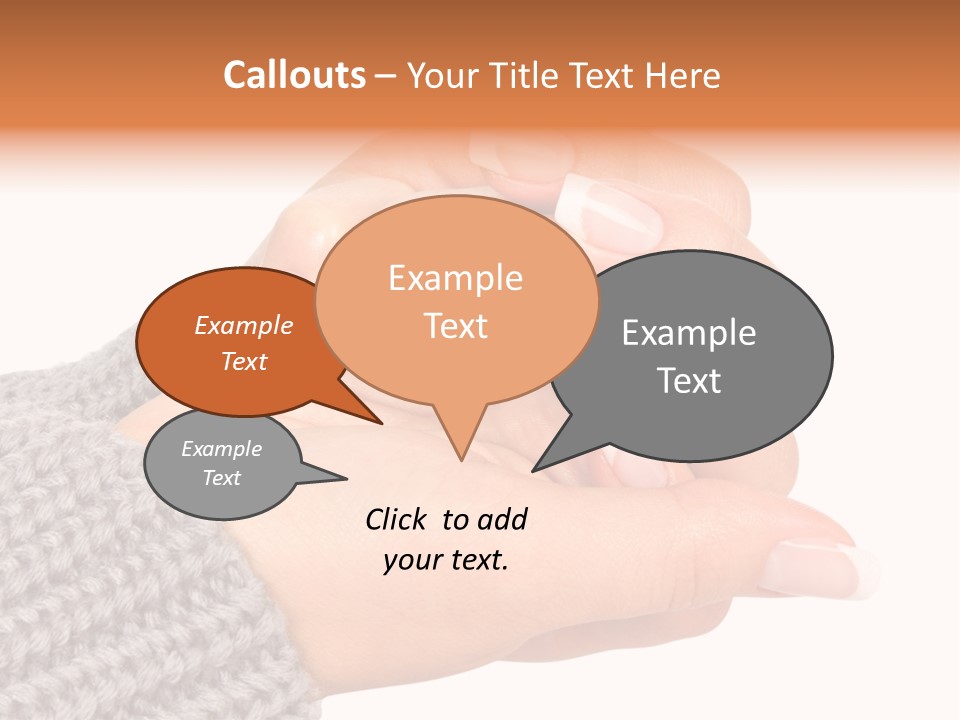 Salon Female Manicure PowerPoint Template