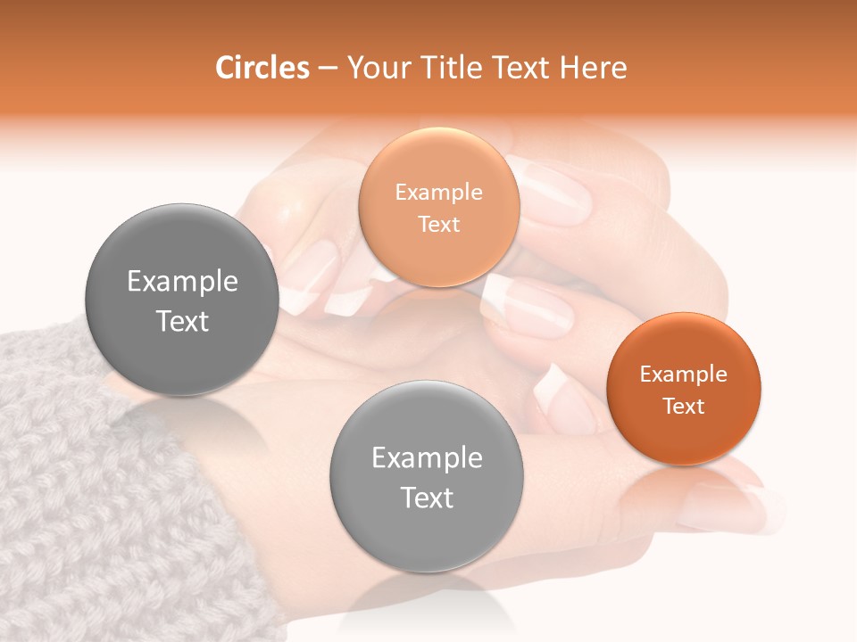 Salon Female Manicure PowerPoint Template