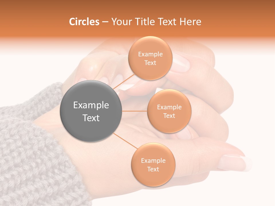 Salon Female Manicure PowerPoint Template