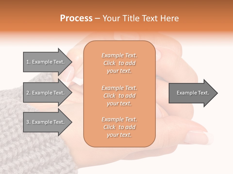 Salon Female Manicure PowerPoint Template