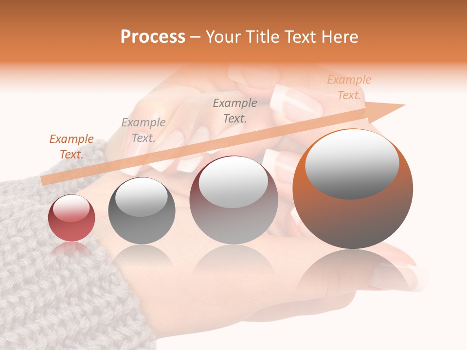 Salon Female Manicure PowerPoint Template