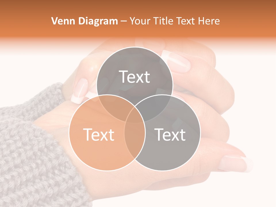 Salon Female Manicure PowerPoint Template