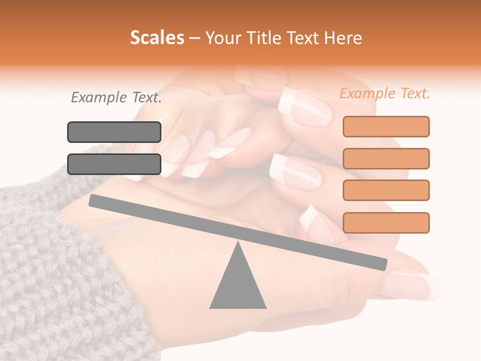 Salon Female Manicure PowerPoint Template