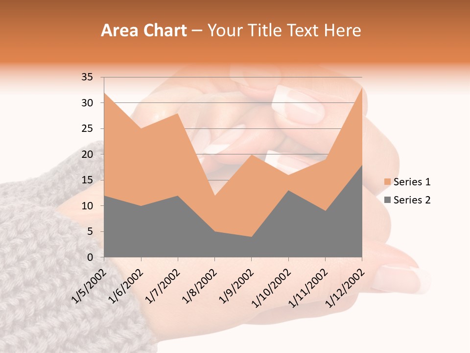 Salon Female Manicure PowerPoint Template