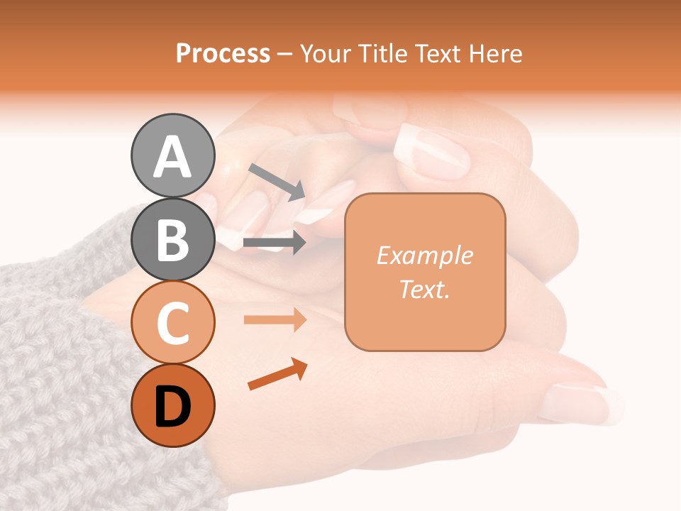 Salon Female Manicure PowerPoint Template