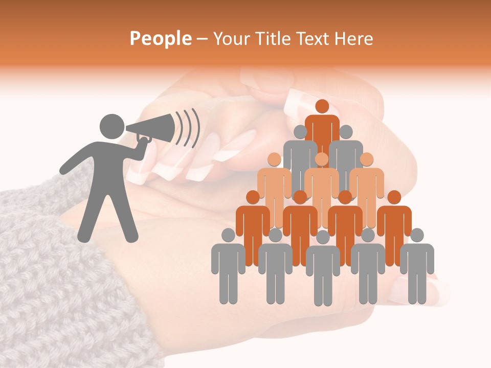 Salon Female Manicure PowerPoint Template