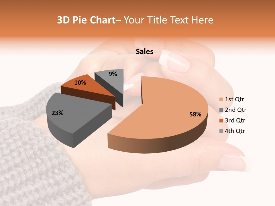 Salon Female Manicure PowerPoint Template