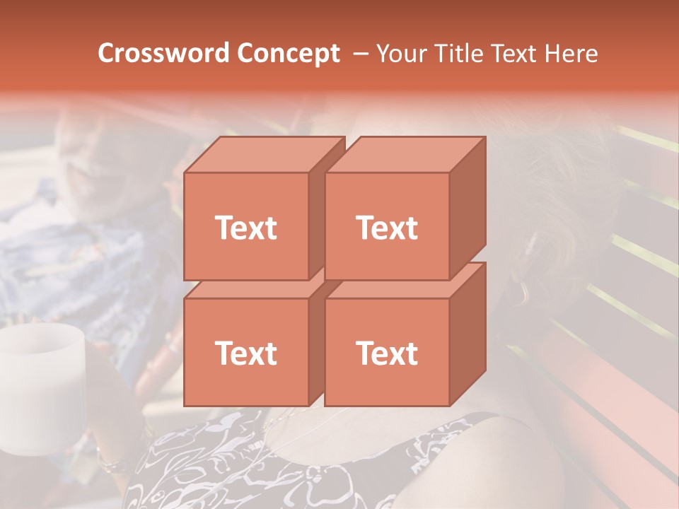 Older Years Relationship PowerPoint Template