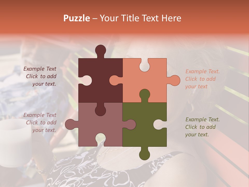 Older Years Relationship PowerPoint Template