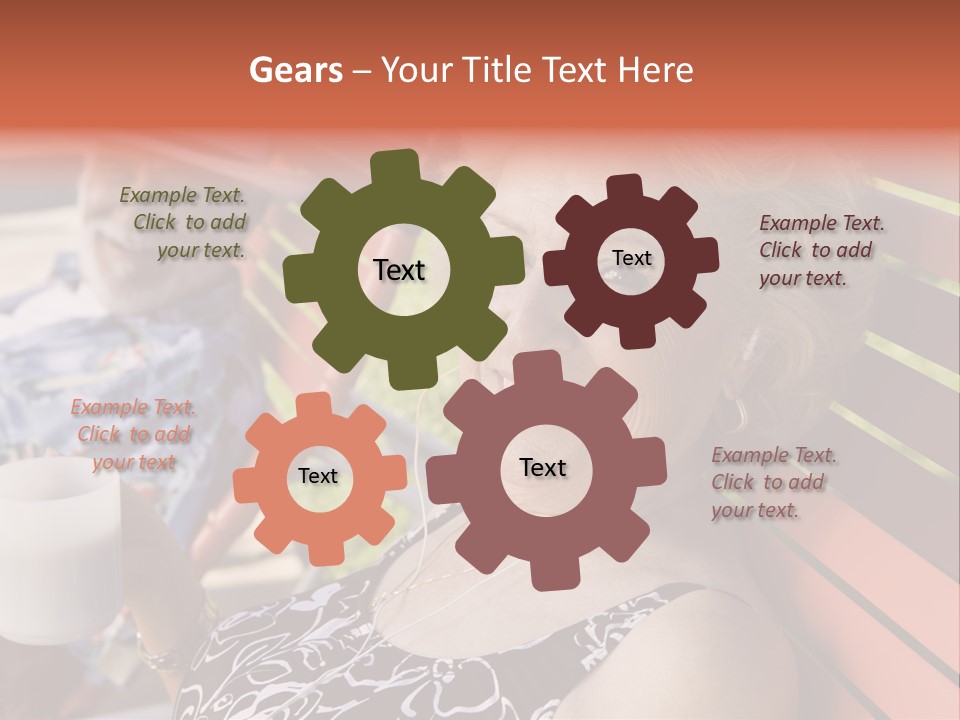 Older Years Relationship PowerPoint Template