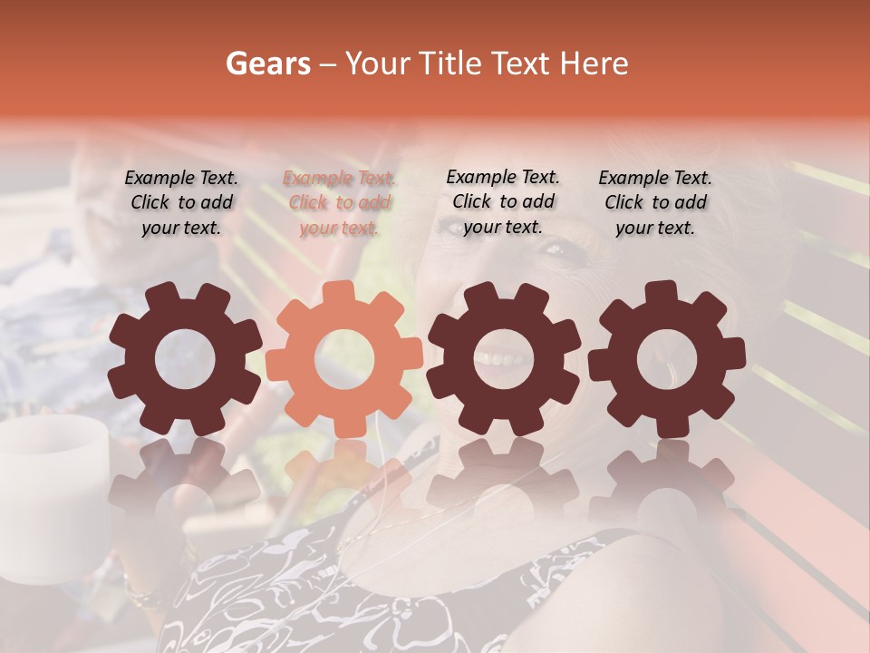 Older Years Relationship PowerPoint Template