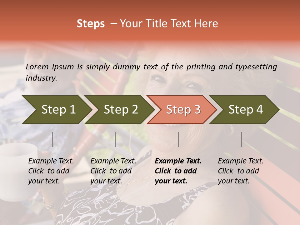 Older Years Relationship PowerPoint Template
