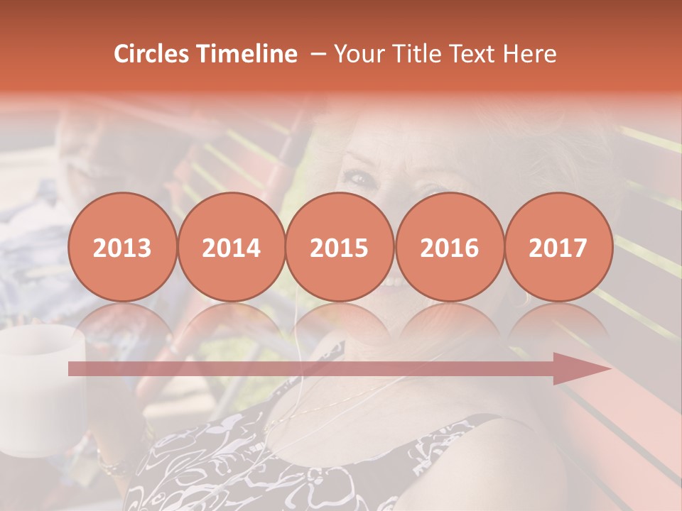 Older Years Relationship PowerPoint Template