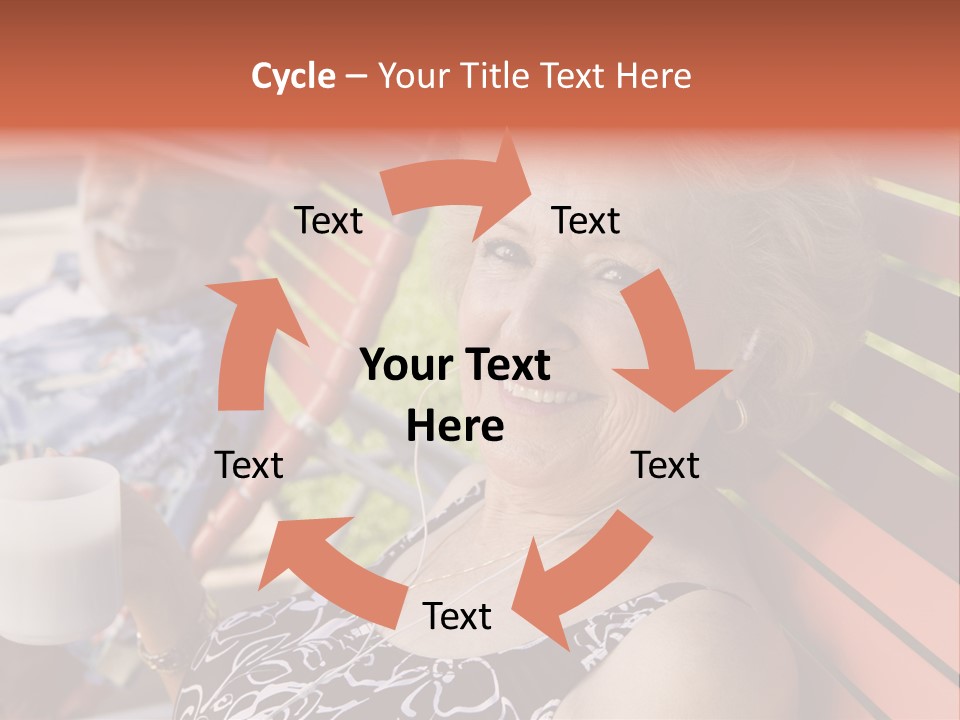 Older Years Relationship PowerPoint Template