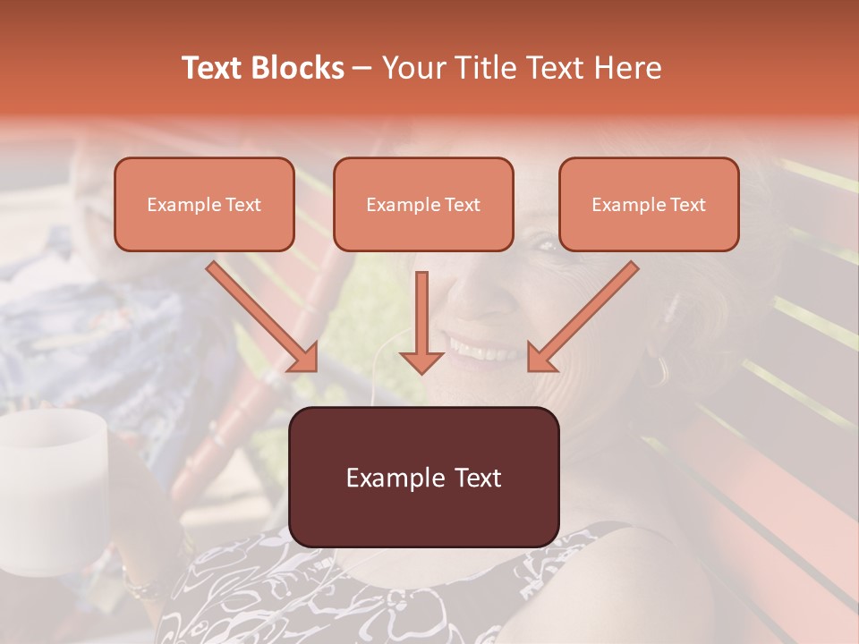 Older Years Relationship PowerPoint Template
