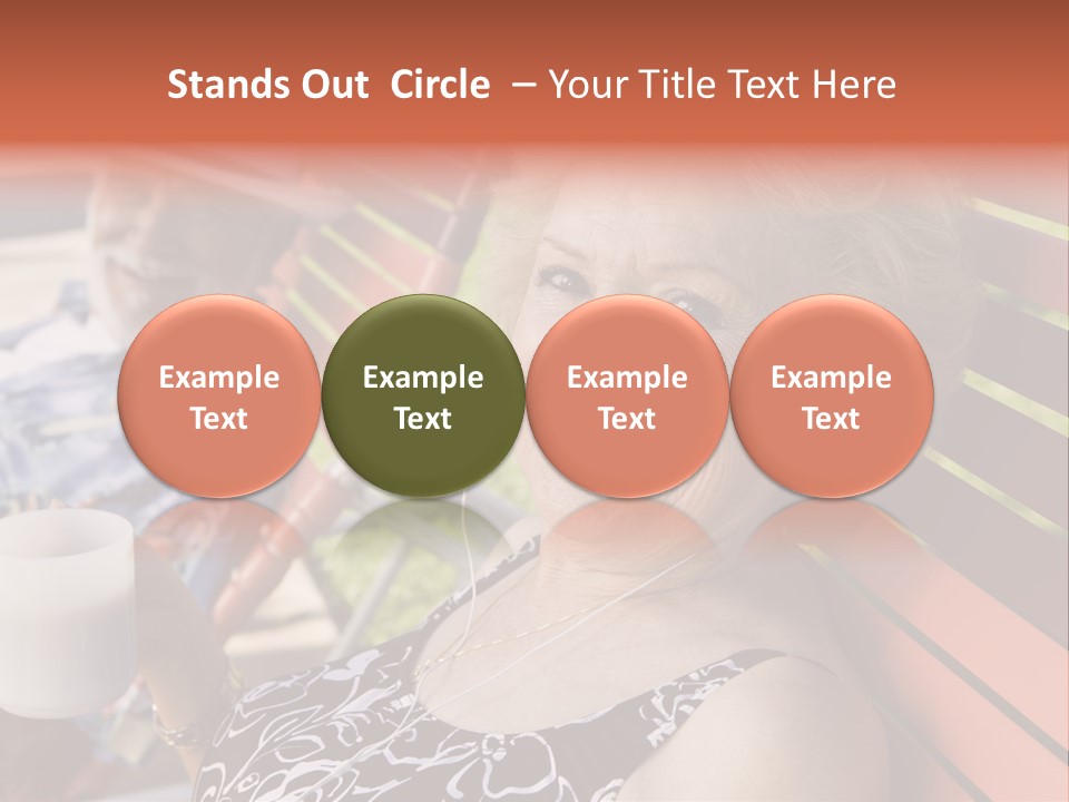 Older Years Relationship PowerPoint Template