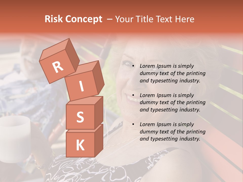 Older Years Relationship PowerPoint Template