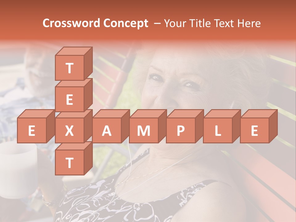 Older Years Relationship PowerPoint Template