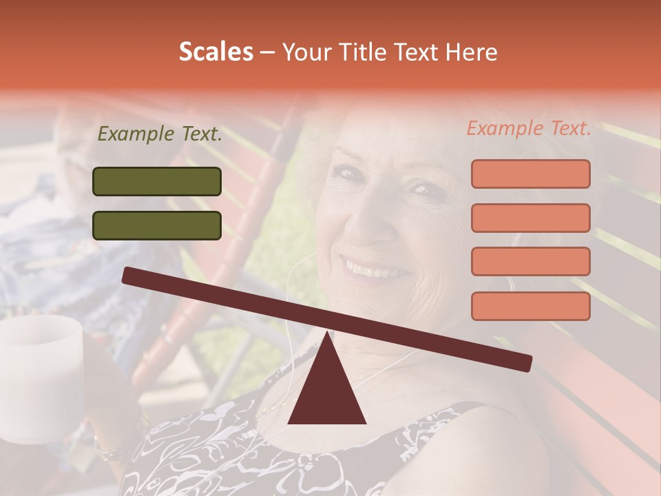 Older Years Relationship PowerPoint Template