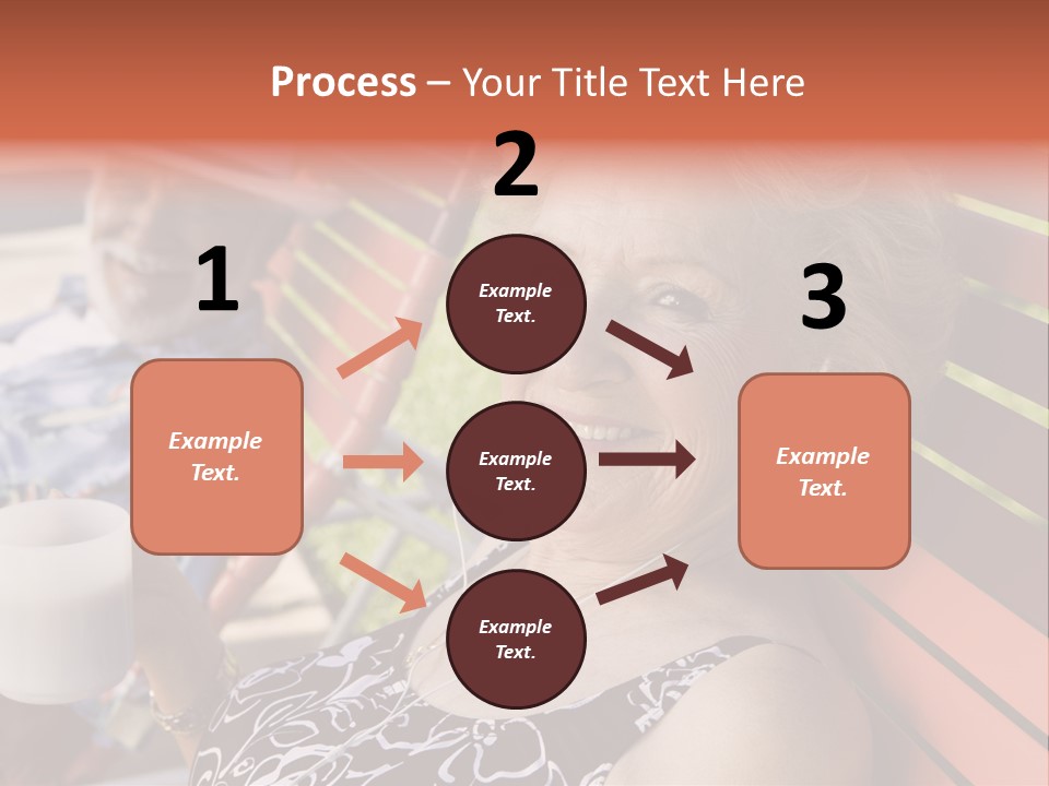 Older Years Relationship PowerPoint Template