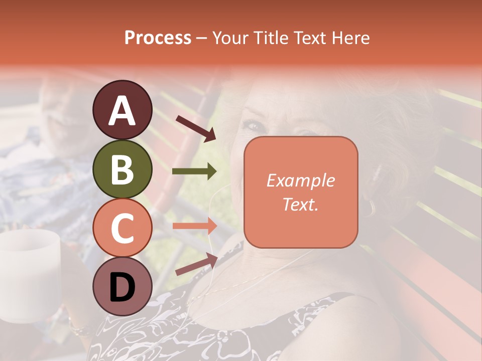 Older Years Relationship PowerPoint Template