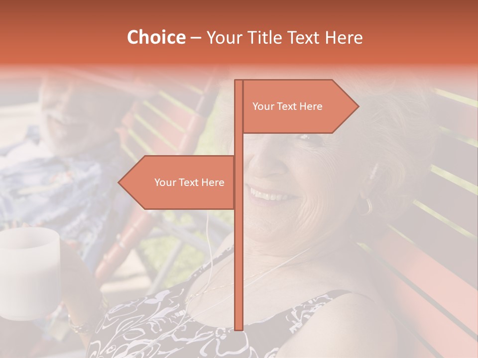 Older Years Relationship PowerPoint Template