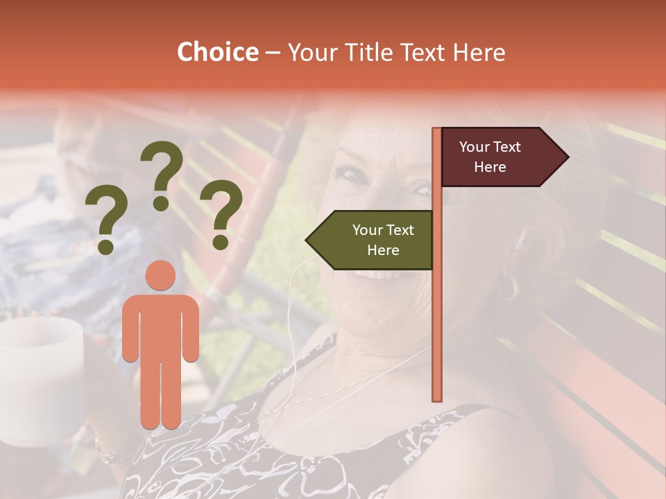 Older Years Relationship PowerPoint Template