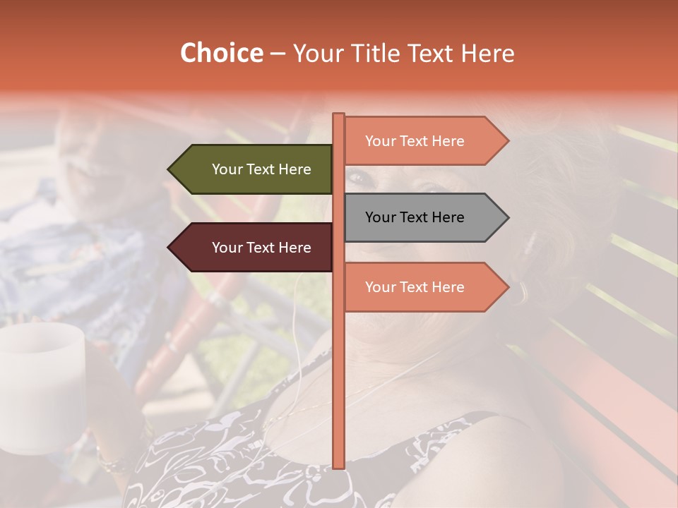 Older Years Relationship PowerPoint Template