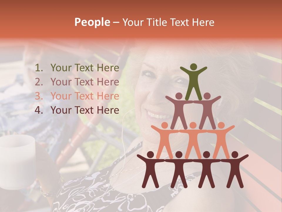 Older Years Relationship PowerPoint Template