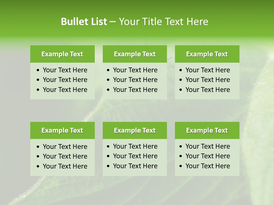 Danger Bush Acari PowerPoint Template