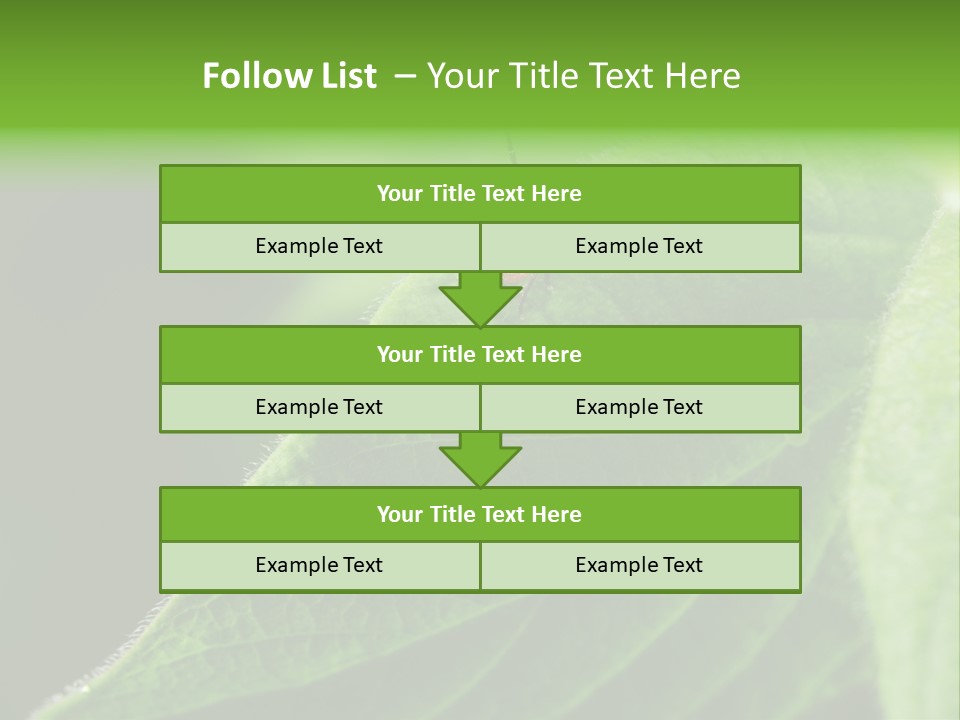 Danger Bush Acari PowerPoint Template