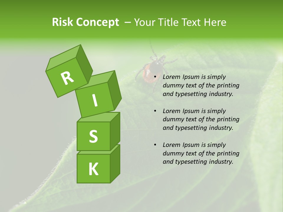 Danger Bush Acari PowerPoint Template