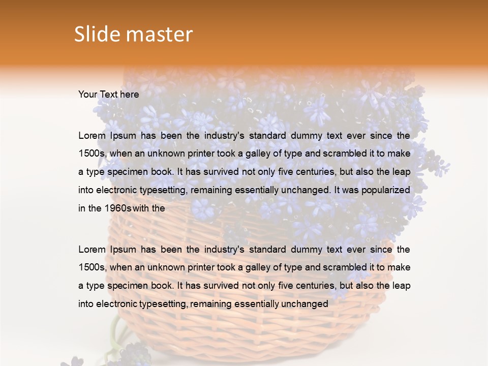 Floral Growth Spring PowerPoint Template