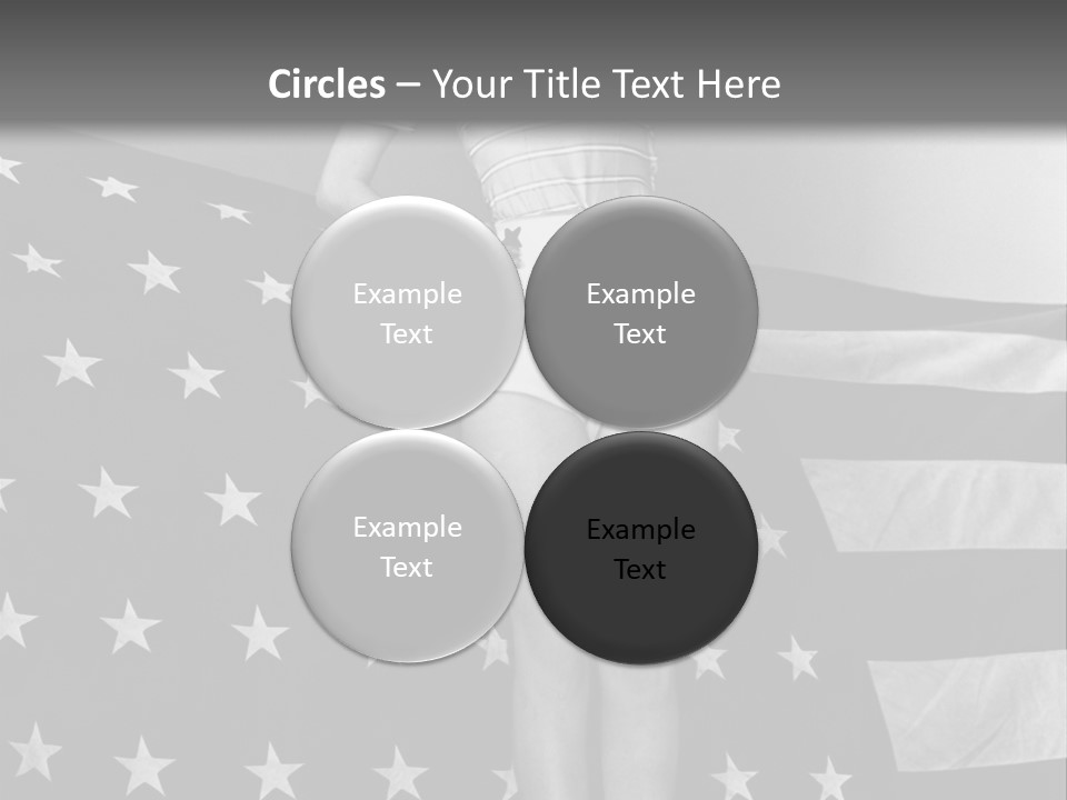 Female Usa Music PowerPoint Template