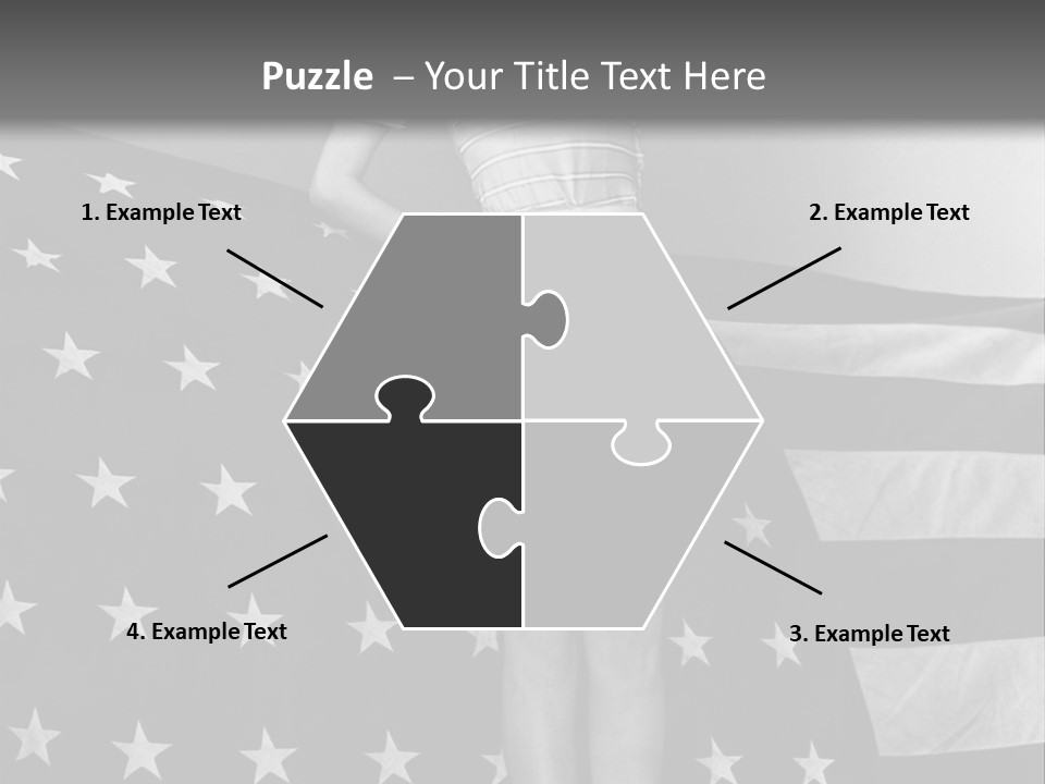 Female Usa Music PowerPoint Template