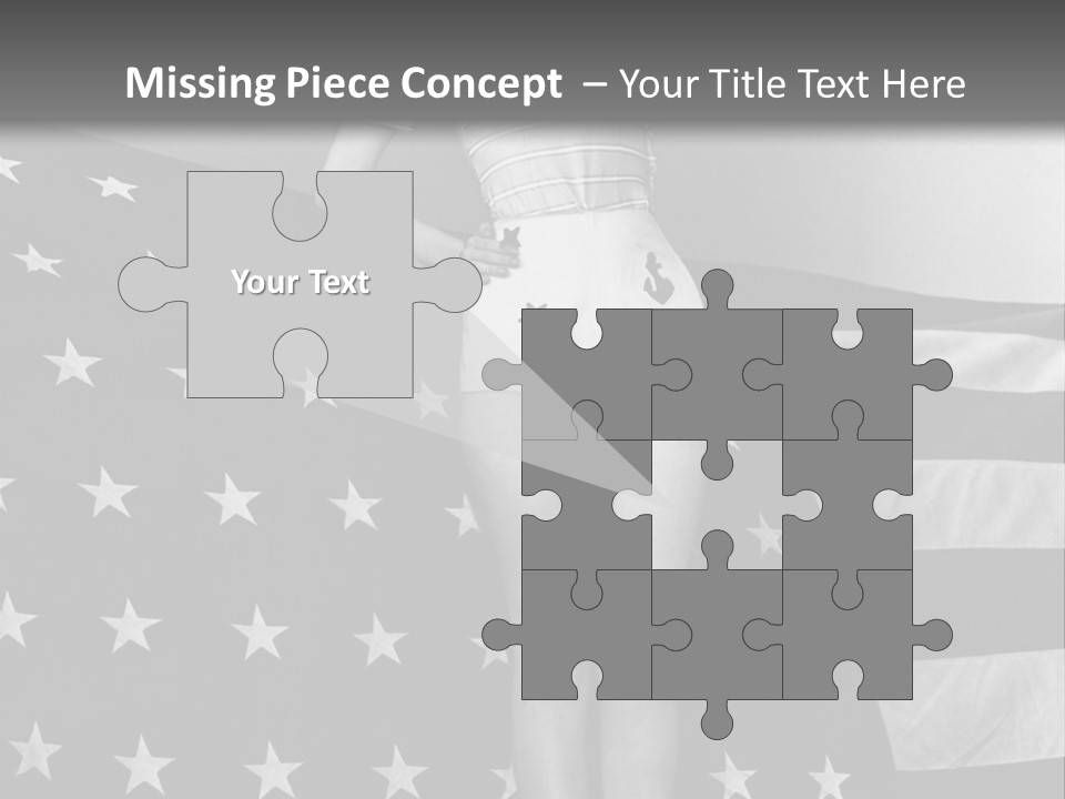 Female Usa Music PowerPoint Template