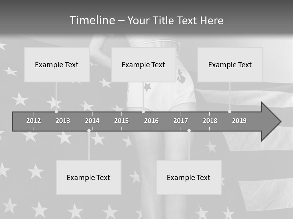 Female Usa Music PowerPoint Template