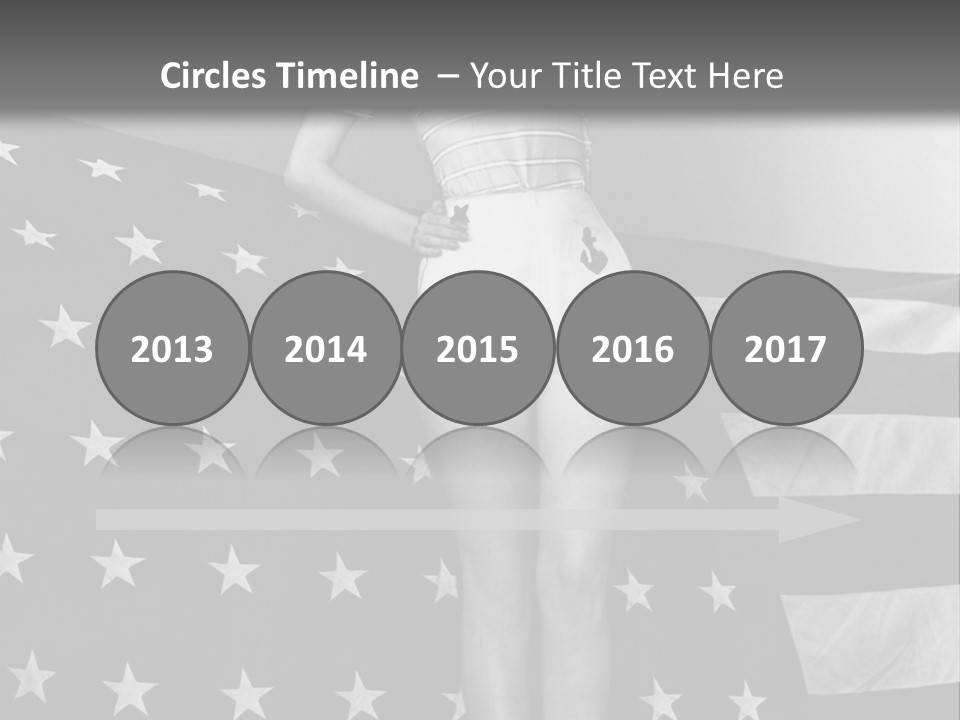 Female Usa Music PowerPoint Template