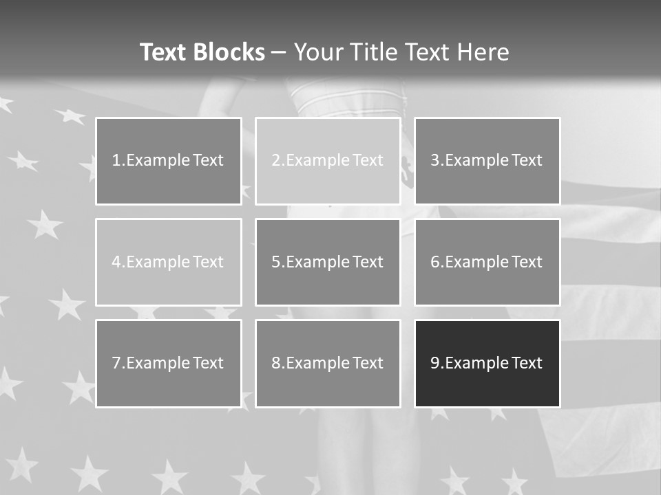 Female Usa Music PowerPoint Template