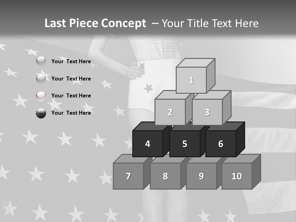 Female Usa Music PowerPoint Template