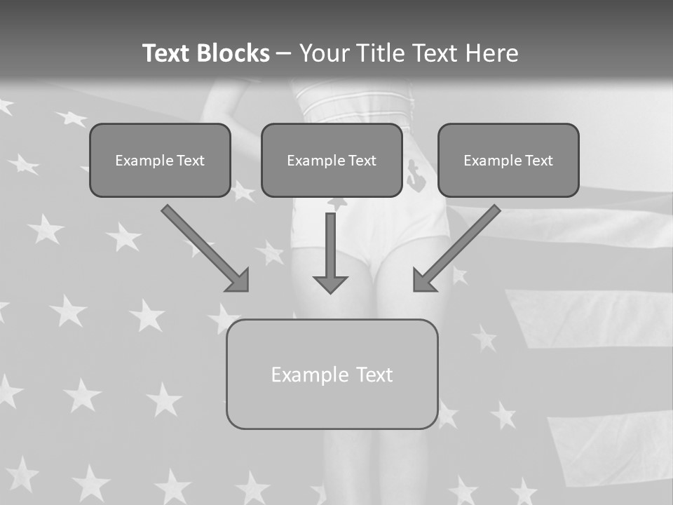 Female Usa Music PowerPoint Template