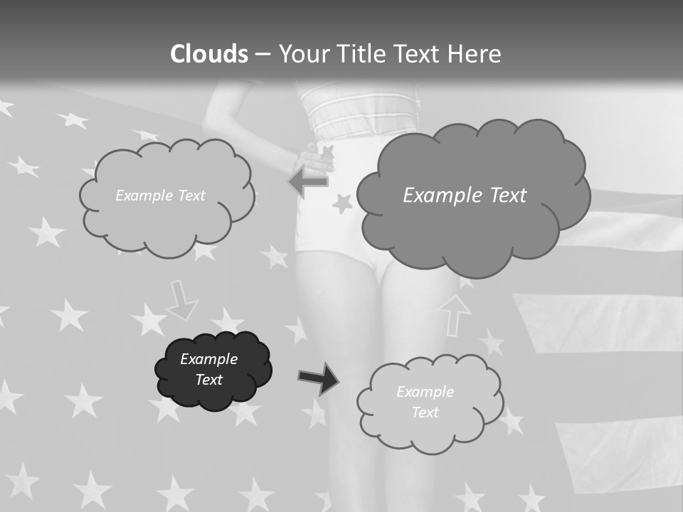 Female Usa Music PowerPoint Template