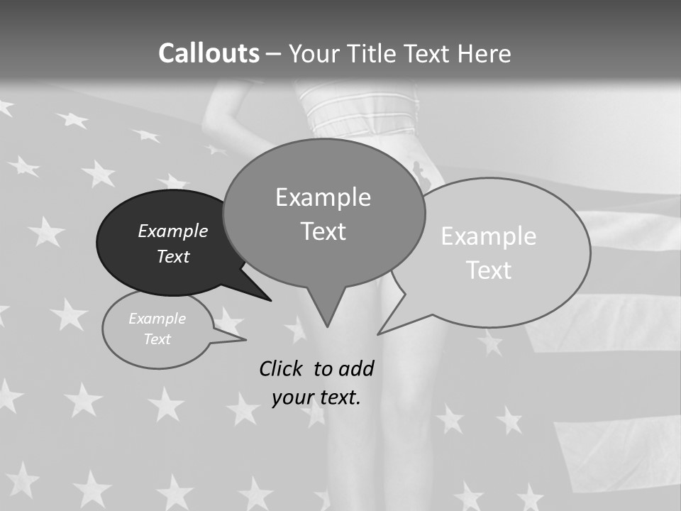 Female Usa Music PowerPoint Template