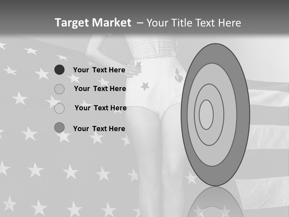 Female Usa Music PowerPoint Template