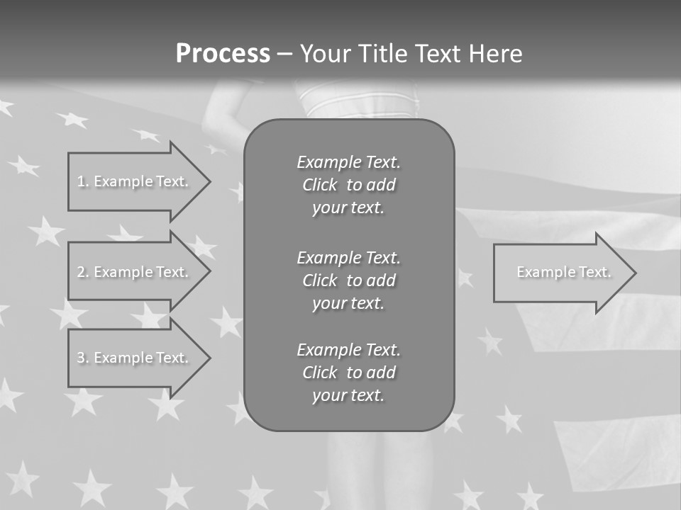 Female Usa Music PowerPoint Template