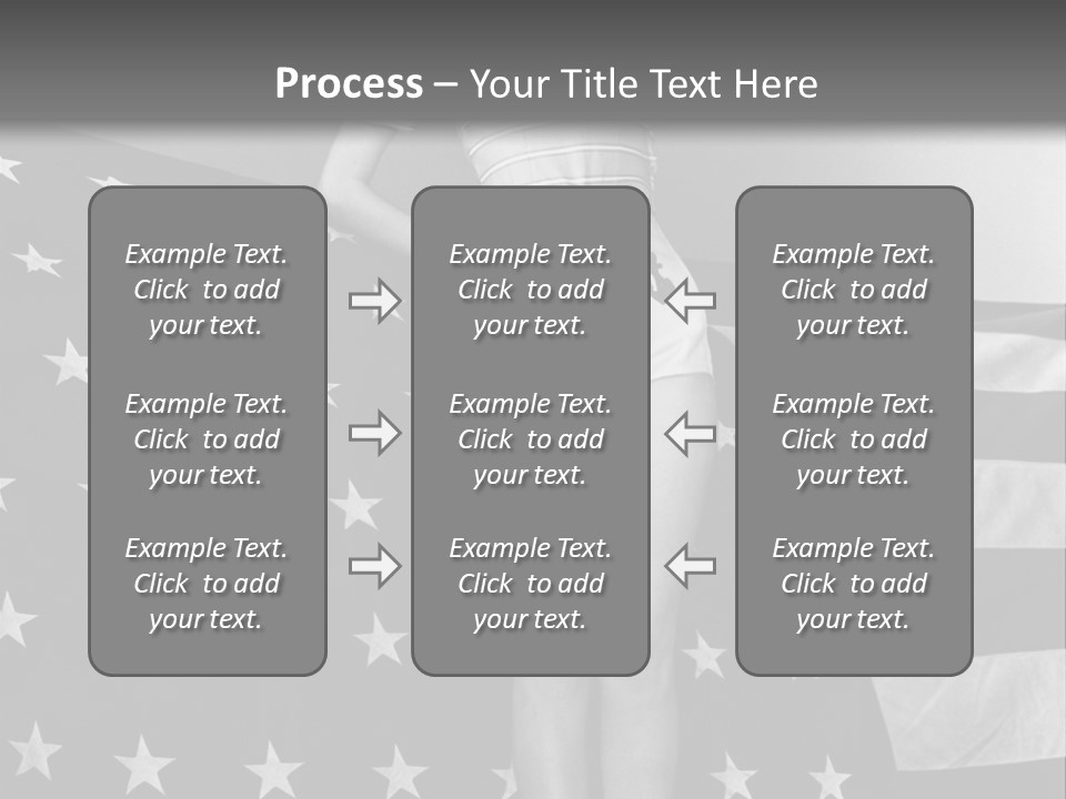 Female Usa Music PowerPoint Template