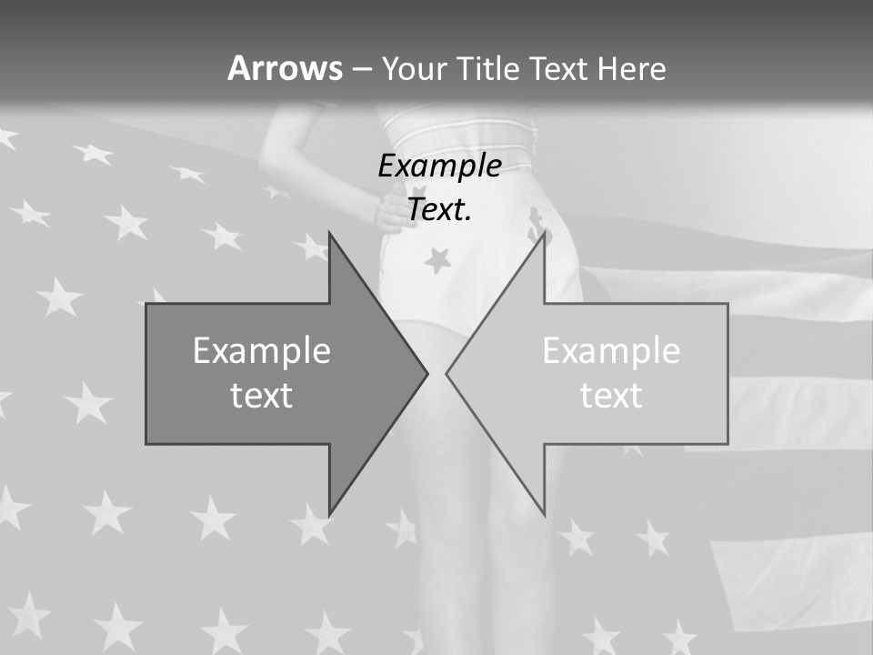 Female Usa Music PowerPoint Template