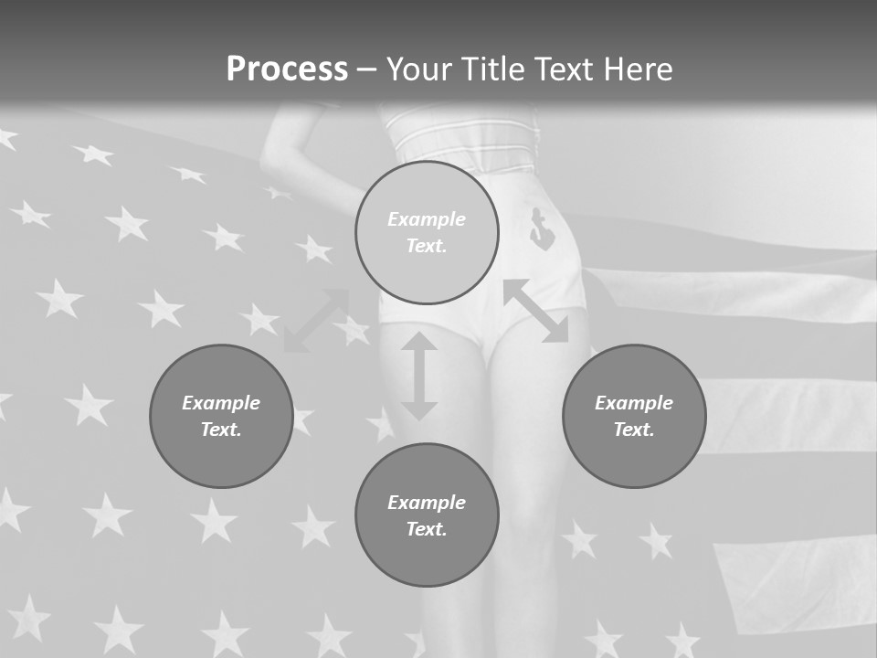 Female Usa Music PowerPoint Template