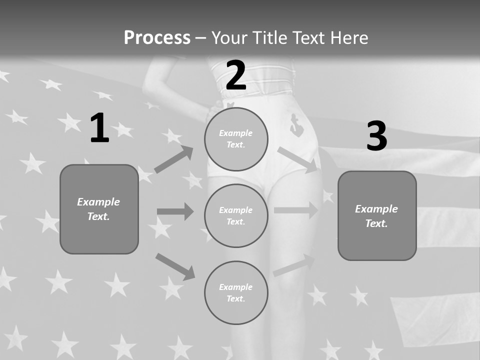 Female Usa Music PowerPoint Template