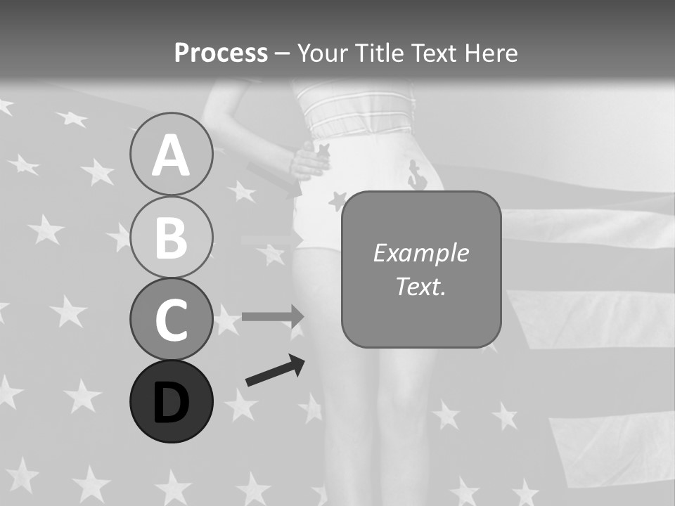 Female Usa Music PowerPoint Template